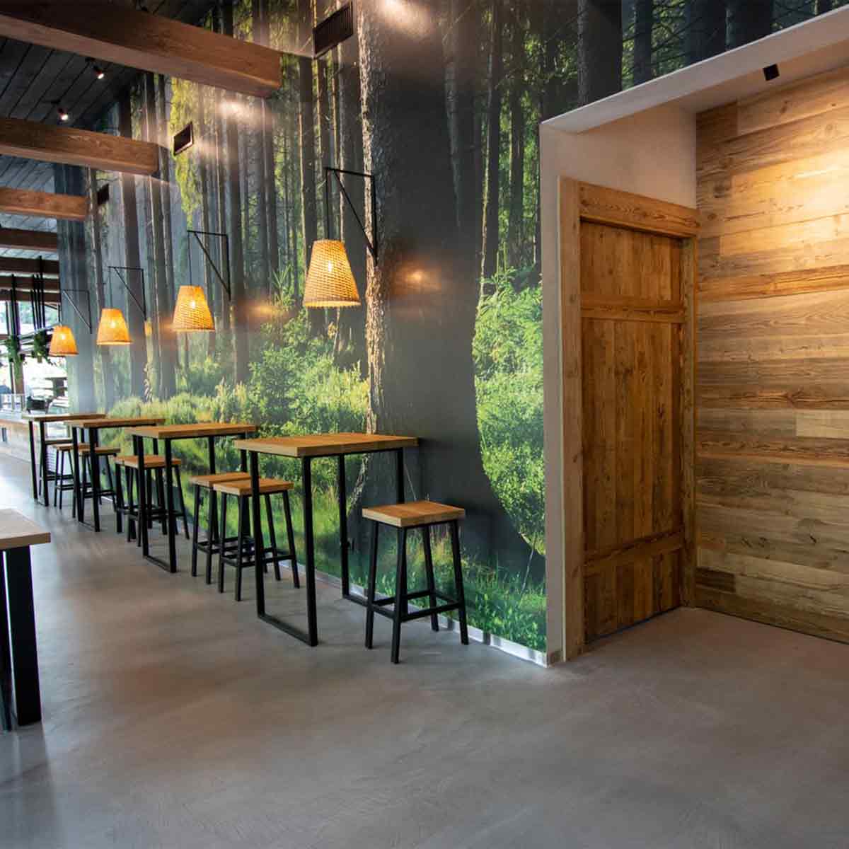 Reclaimed Pine Tongue & Grooved Wide Plank Wall Panelling Grey, Brown Or Mixed Natural Colours New Wider Planks