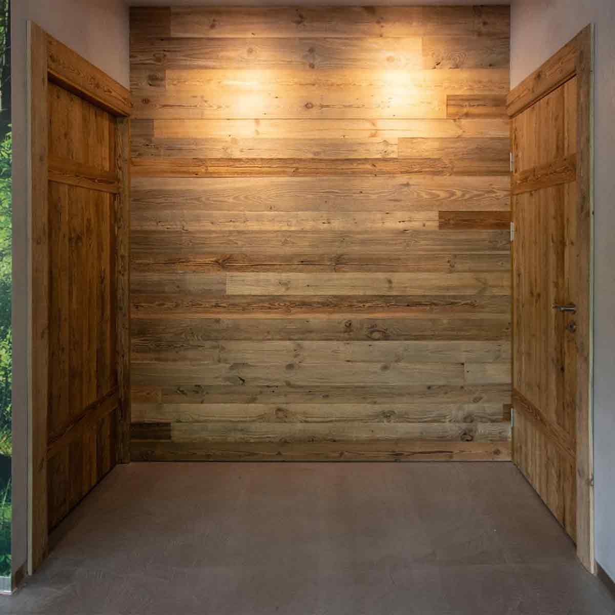 Reclaimed Pine Tongue & Grooved Wide Plank Wall Panelling Grey, Brown Or Mixed Natural Colours New Wider Planks
