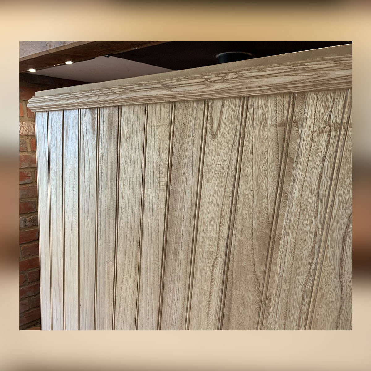 Oakley 100% Solid Wood Georgian Beaded Acoustic Wall & Ceiling Panelling